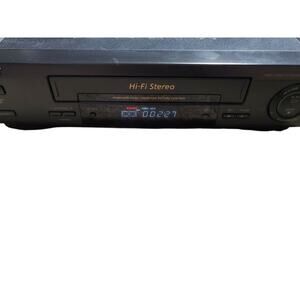 Sony SLV-679HF Hi-Fi Stereo VCR VHS Player Recorder No Remote Tested and WORKS